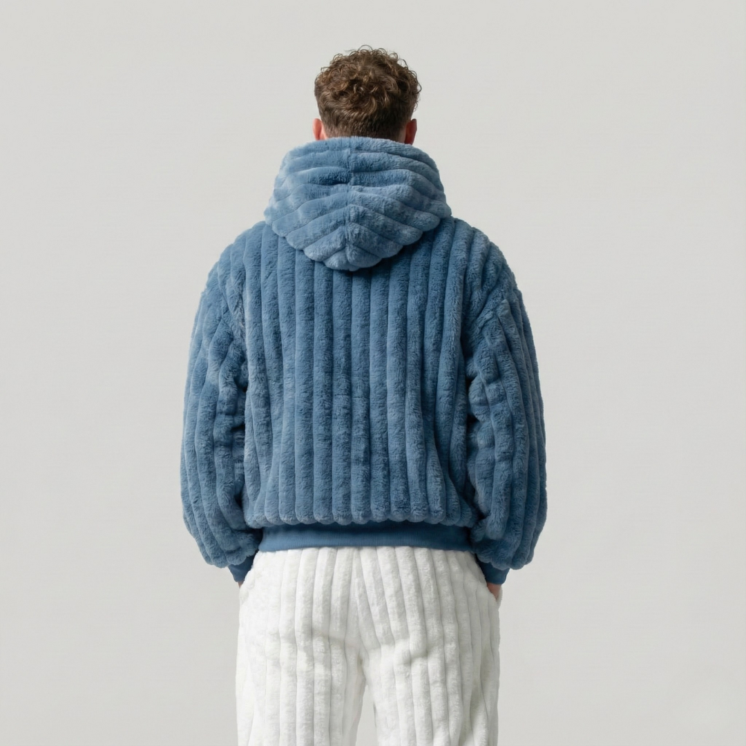 The hugwear™ blanket hoodie - blue