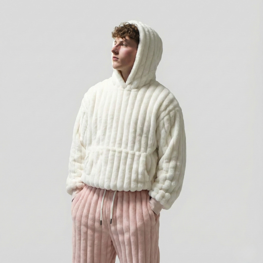 The hugwear™ blanket hoodie - white