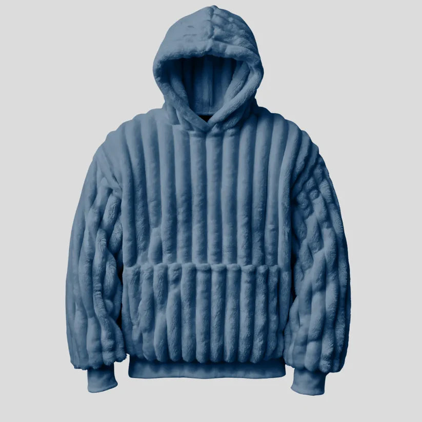 The hugwear™ blanket hoodie - blue