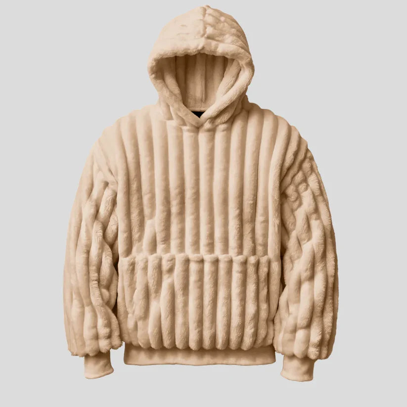 The hugwear™ blanket hoodie - beige