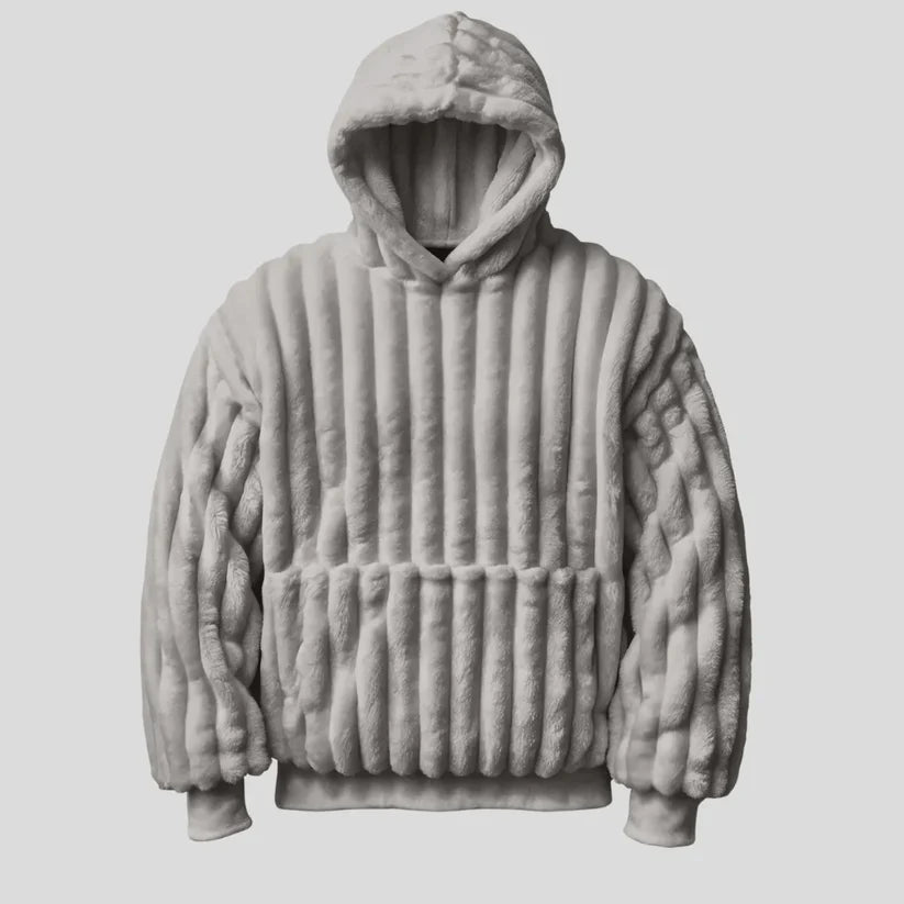The hugwear™ blanket hoodie - gray